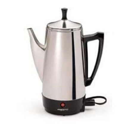 NATIONAL PRESTO National Presto Industries 02811 12 Cup Stainless Steel Coffee Maker 2811